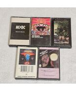 VTG Cassette Lot AC/DC Fleetwood Mac Jimi Hendrix Bob Seger Boston Class... - $990.20 MXN