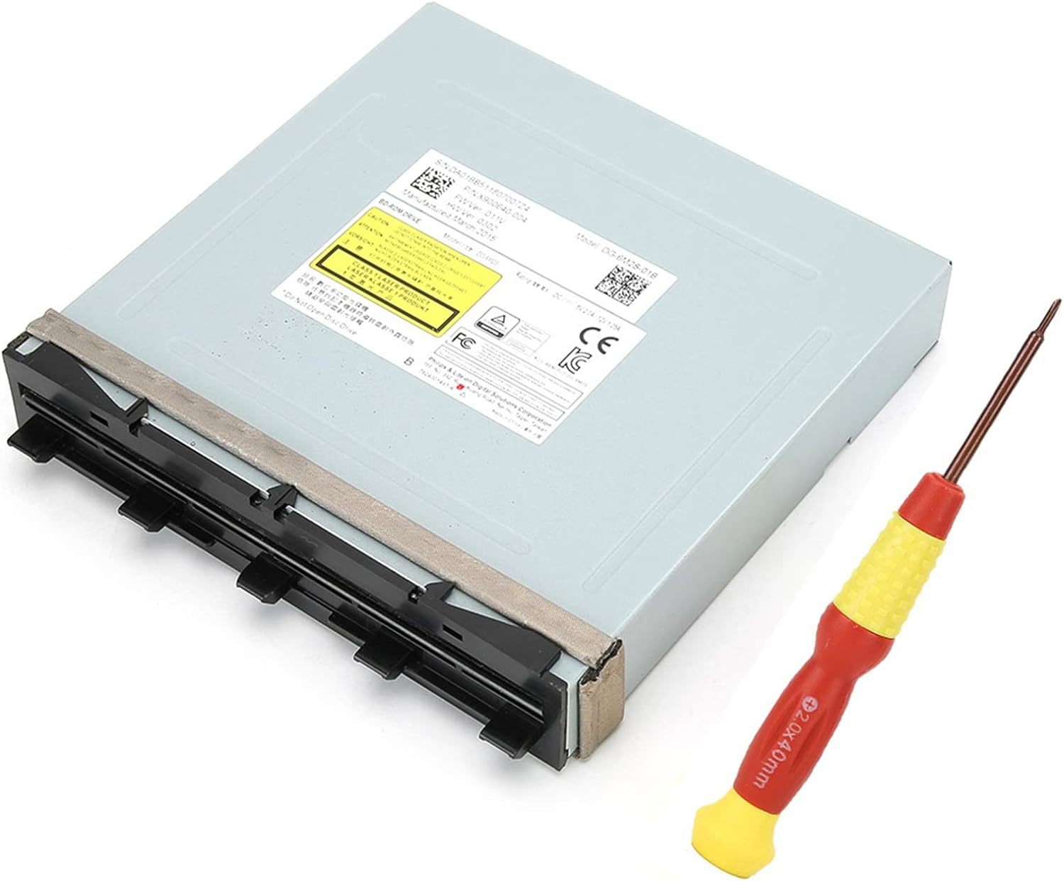 Disk Drive For Xbox One Console, With Screwdriver, Replacement Blu-Ray Drive, - £30.63 GBP