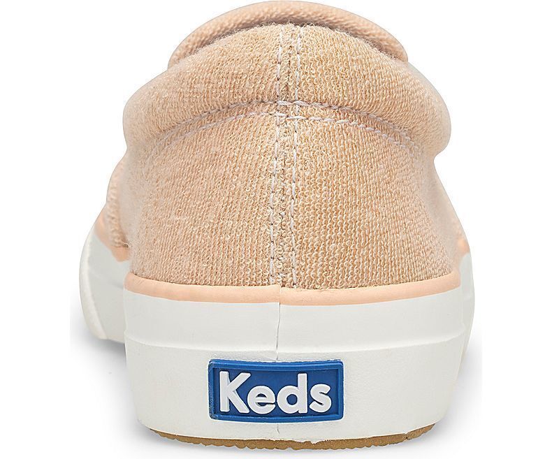 Primary image for Keds Womens Anchor Slip on Sneakers Size 7 Color Terry Peach