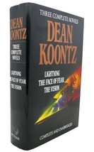 Dean Koontz Three Complete Novels : Lightning, The Face Of Fear, The Vision 1st - £63.64 GBP