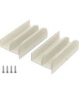 Glass Shower Door Plastic Guide, 1/2 In Channels, 2 Pieces; M6219 Slidin... - $439.53 MXN