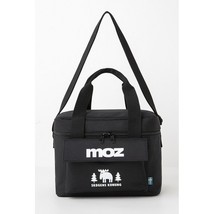 moz OUTDOOR Cool bag BOOK M size black ver. Fashion Interior 350mL x lot... - $58.22