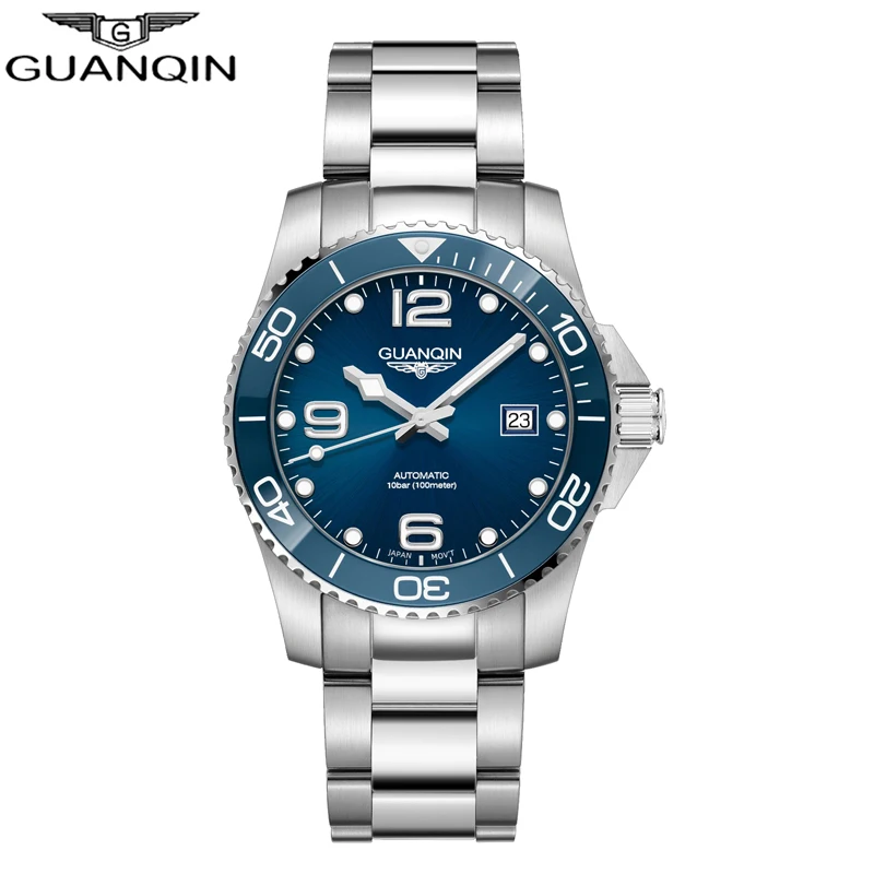 Unisex Watch GUANQIN Men Mechanical Watch For Men NH35  Sapphire Gl Automatic  M - £191.82 GBP