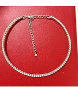 NEW WHITE STONES ADULTS GIRL WOMEN  NECKLACE-JEWELRY NECKLACE PENDANTS-A... - $19.80