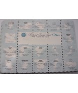 Vtg 8 Pan Am Toasts And Travelers Facts From All Over the World Paper Pl... - $113.85 MXN