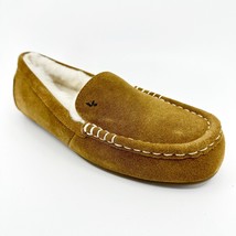 Koolaburra by UGG Lezly Chestnut Suede Womens Faux Fur Moccasin Slippers - £27.50 GBP