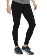Aglow A:Glow Womens L Maternity Leggings Black Full Fabric Belly Band St... - $17.07 CAD