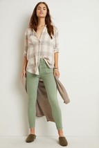 New Anthropologie Pilcro Patch Pocket Skinny Jeans $128 SIZE 28 Green - £48.12 GBP