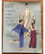 Paper Doll Book Erte Fashion -Twenties Susan Johnston 1978 Uncut - £2.96 GBP