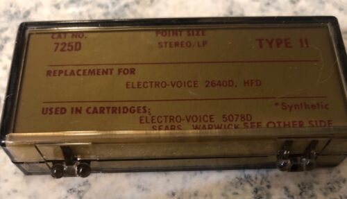 RECOTON 725D Type 2 Hand Polished Diamond Stylus NOS Vintage Replacement Needle Item image 11