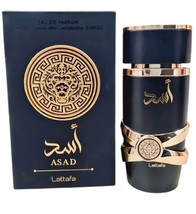 Lattafa Asad Eau De Parfum for Men 3.4 oz 100ml Made in UAE Free Shipping - $31.18