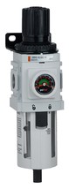 PneumaticPlus PPP3-N02BG Compressed Air Filter Regulator, Embedded Gauge - £64.82 GBP