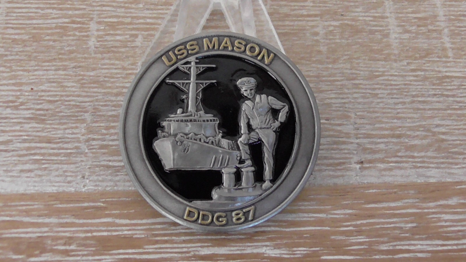 USN USS Mason DDG 87 CPO Challenge Coin #C365 - $28.70