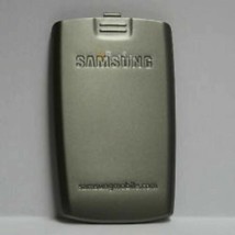 Genuine Samsung SGH-X979 Battery Cover Door Silver Gsm Clamshell Flip Phone Back - £5.65 GBP