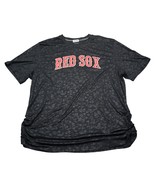 Boston Red Sox Shirt Womens XL Gray Red BCG MLB Baseball Tee - £15.55 GBP