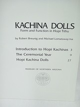 Kachina Dolls Form and Function in Hopi Tithu by Breunig &amp; Lomatuway&#39;ma 1989 - £3.55 GBP