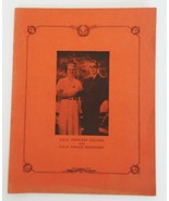1938 RMS &quot;Statendam&quot; Holland America Line Dinner Menu Honoring Holland R... - €21,70 EUR