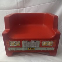Vintage 1984 Fisher Price Fire Engine Child Seat Rare Kid Toddler Toy Kids  - £19.35 GBP