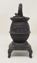 Vintage Cast Iron Potbelly Stove For Dollhouse Miniature Salesman Sample - £31.13 GBP