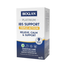 Bioglan Platinum IBS Support Triple Action - 50 Tablets - £84.07 GBP