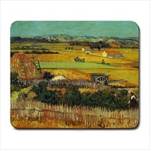 Harvest Landscape Vincent Van Gogh Art Mouse Pad Mat Mousepad New - £13.47 GBP