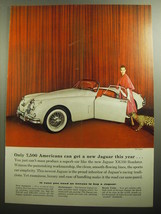 1958 Jaguar XK150 Roadster Ad - Only 7,500 Americans can get a new Jaguar - £14.73 GBP