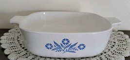 Corning Ware ~ 1 Qt. ~ Cornflower Blue Casserole Dish ~ P-1-B ~ USA (2B) - £20.59 GBP