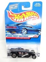 Hot Wheels 1998 Black Super Comp Dragster First Editions #22 Of #40 Diec... - $8.90