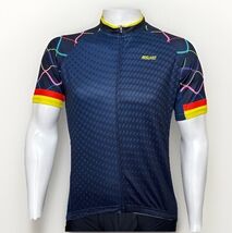 Arsuxeo Mens Cycling Jersey Large Full Zip Short Sleeve Biking Riding 4 ... - $15.34