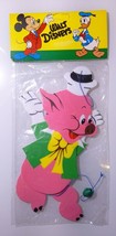 LITTLE PIG - WALT DISNEY Vtg Old Mobile Articulated Toy Heimo Germany 70... - $32.66