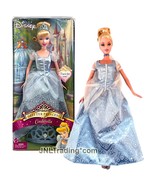 Year 2005 Disney Glitter Princess 12 Inch Doll - CINDERELLA J0143 with T... - £47.39 GBP