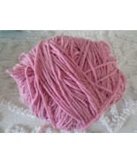 5.3 oz. Ball Loops &amp; Threads ECO-BRIGHTS Recycled Polyester PINK Bulky 5... - $3.96