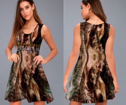 EVERGREY BAND Vibrant Sublime Print A line Dress - $24.97+