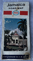 Vintage 1972 Jamaica Road Map – Esso Standard Oil - £7.44 GBP