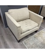 Vintage Knoll Chairs Cube Club Ivory Upholstery Rosewood Base Office Liv... - $4,475.00