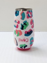 Swig 6 oz Stemless Wine Flute - Triple Insulated &quot;Party Animal&quot; Design *... - $17.82