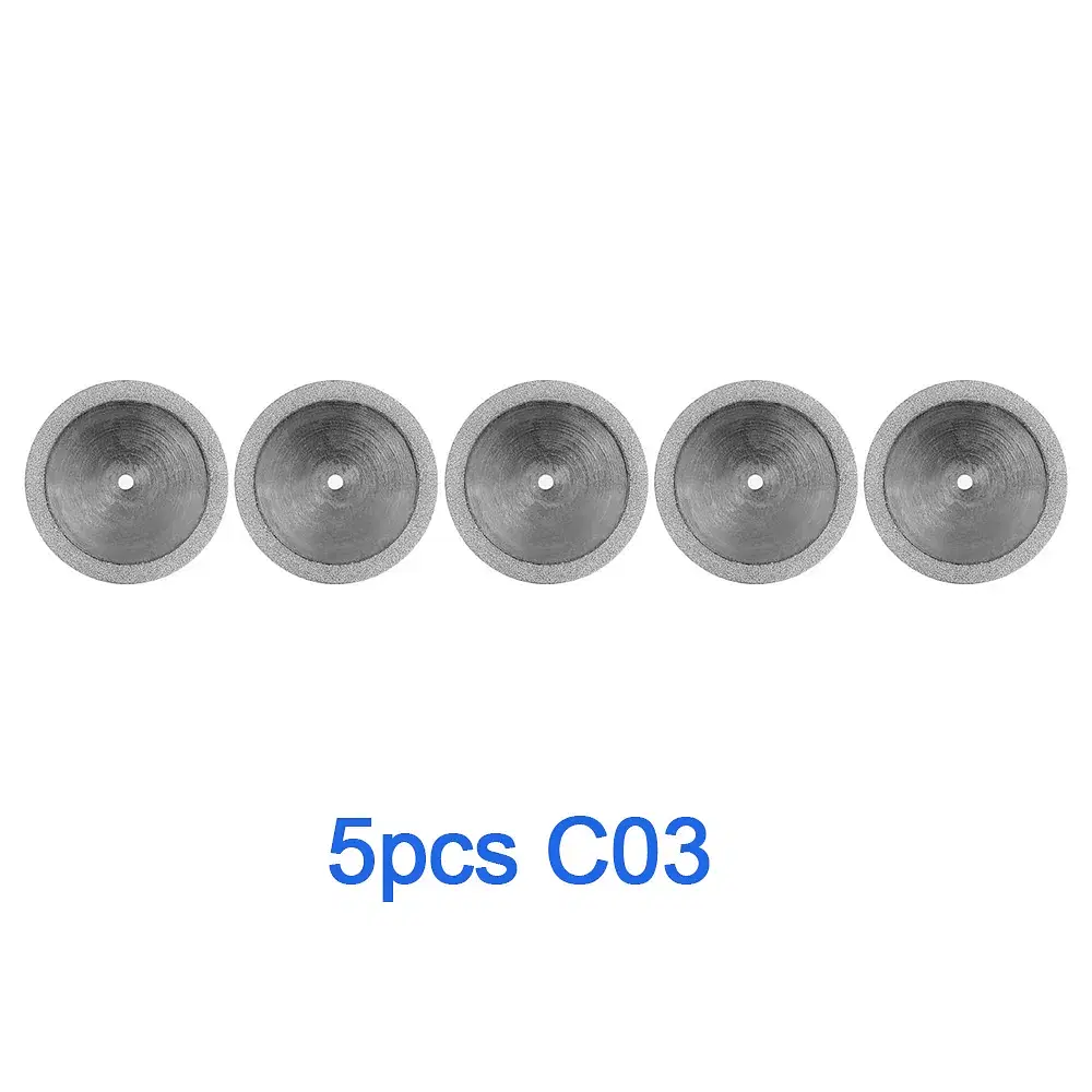 Color: black - 5 Pcs Dental Lab 0.20mm Ultra-thin Diamond Cutting Disc D... - $20.29