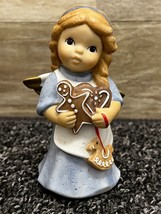 Goebel LimpKe Nina Marco® Sweet Angel w/ Gingerbread Cookies Figurine ~ ... - $19.34