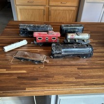 Vintage New York Central Marx Wind Up Train Set Parts Only **See Photos ... - $48.17