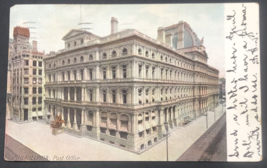 1907 Philadelphia Post Office Building PA Postcard Pennsylvania - $9.49