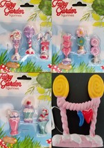 Fairy Garden Sweets Figurines Clothesline Ice Cream candy... S21b, Selec... - $2.49