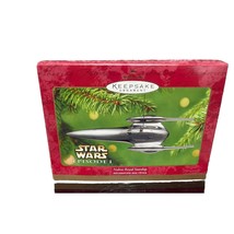 Star Wars Hallmark Keepsake Christmas Ornament Naboo Royal Starship 2001 - $17.96