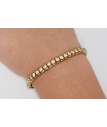 WM CZ Sterling Silver 925 Gold Plated Bracelet - €34,97 EUR