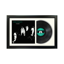 Van Halen &quot;OU812&quot; Original Vinyl Record &amp; Cover Professionally Framed Display - £159.93 GBP