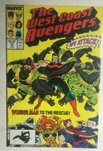 West Coast Avengers #33 (1988) Marvel Comics Moon Knight VG+/FINE- - £10.84 GBP