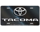 Toyota Tacoma Inspired Art on Carbon FLAT Aluminum Novelty License Tag P... - $17.99
