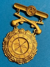 3rd ARMY, EXCELLENCE IN COMPETITION, PISTOL, GOLD, BADGE, PINBACK, HALLM... - £52.29 GBP