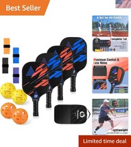 Pickleball Paddles Set of 4 - Lightweight, Durable, &amp; Track-Ready for Al... - $1,410.30 MXN