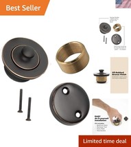 Complete Tub Drain Replacement Kit in Oil-Rubbed Bronze – Easy Installation - $17.99