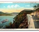 Bear Mountain Hudson River Bridge Road New York NY UNP WB Postcard Q23 - $3.36